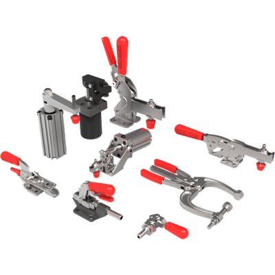 Workholding Clamps and Pneumatic Grippers