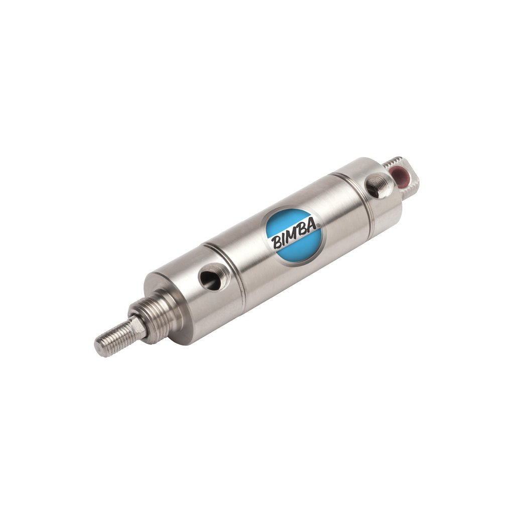 Bimba 706-D Stainless 3in Double Acting Pneumatic Cylinder 3x6in 1/4in Npt 