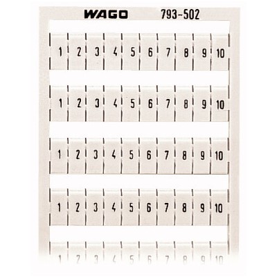 WAGO 793-502 - WAGO WMB MARKER 1...10 HORIZONTAL