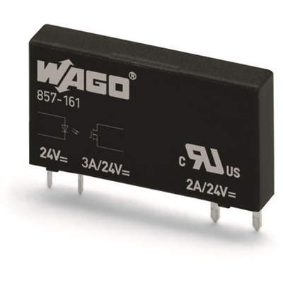 WAGO 857-161 - WAGO SOLID STATE RELAY 24VDC 2A,OPTOCOU