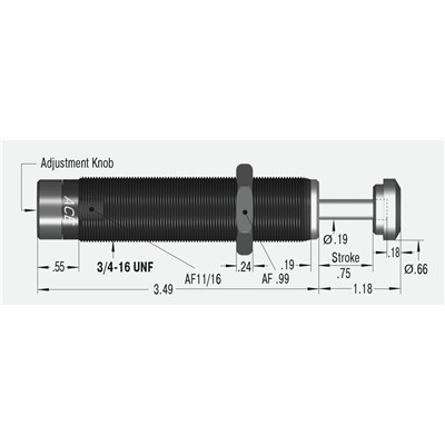 Ace Controls MA 225 - Ace Controls Shock Absorber