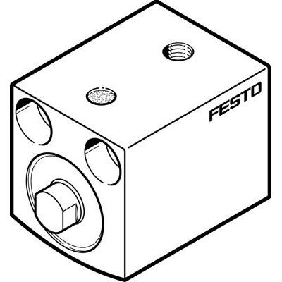 Festo AEVC-10-10-P - Festo Sh/stroke cyl. AEVC-10-10-P