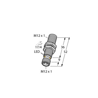Turck BI4-M12-AP6X-H1141 Turck Inductive Sensor