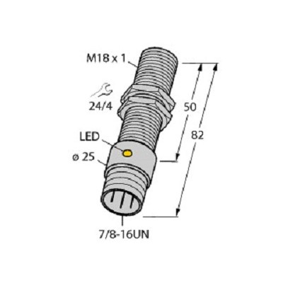 Turck BI5-G18-AZ3X-B1331 - Turck Inductive Sensor