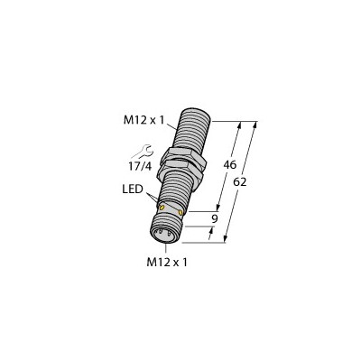 Turck BIM-M12E-AN4X-H1141 - TURCK MAGNETIC INDUCTIVE SENSOR