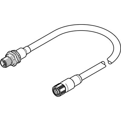Festo NEBM-M12G12-RS-2.23-N-M12G12H - Festo Encoder Cable