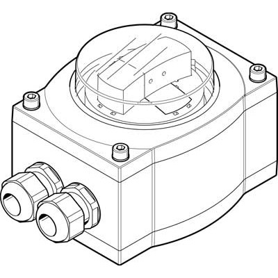 Festo SRAP-M-CA1-GR270-1-A-T2P20 - Festo Sensor Box