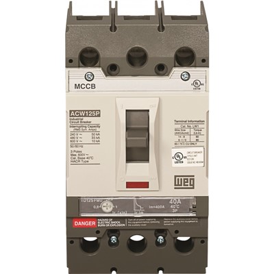 WEG Electric ACW125W-FTU20-3 - Weg Circuit Breaker
