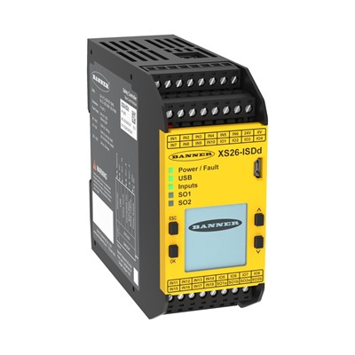 Banner Engineering Corp XS26-ISDD - Banner Safety Controller: Expandable